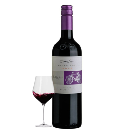 Bicicleta Merlot Red Wine -...