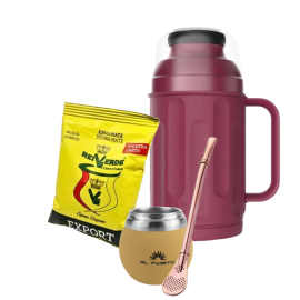 Pack Mimoso ROSA: Mate Inox...