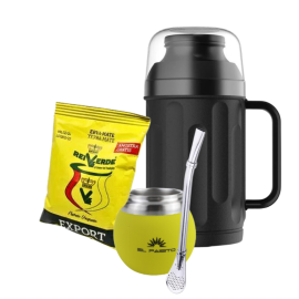 Pack Mimoso NOIR: Mate Inox...